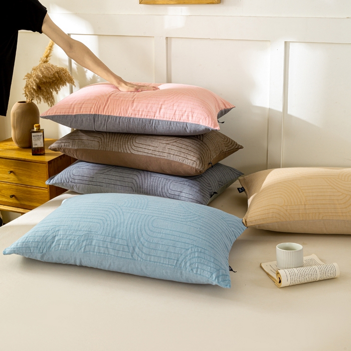 91家纺网 家纺一手货源 找家纺 （总）恋人优选 2026新款全棉提花枕套