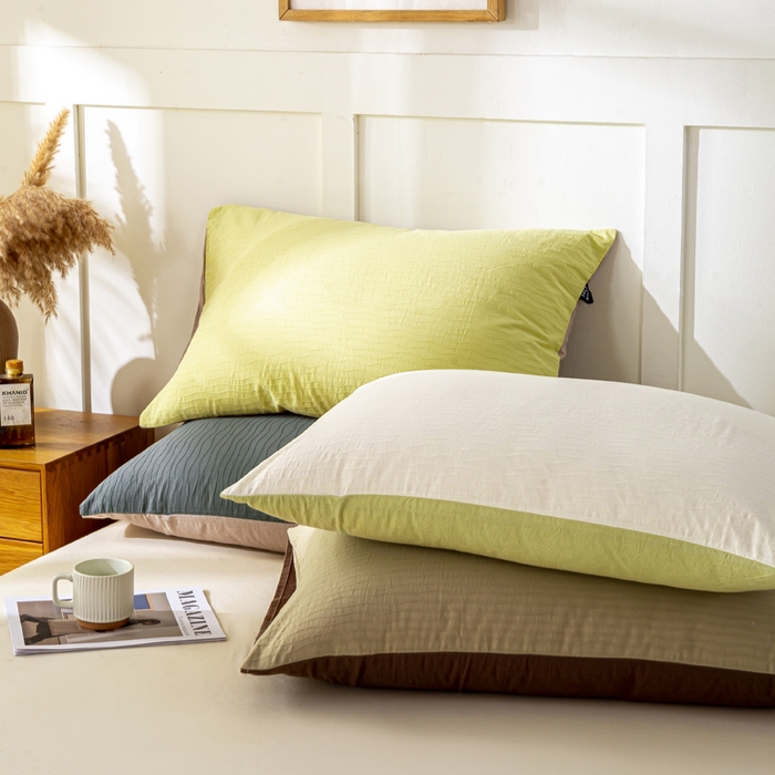 91家纺网 家纺一手货源 找家纺 恋人优选 2026新款全棉提花枕套 组合图仅供参考不可下单