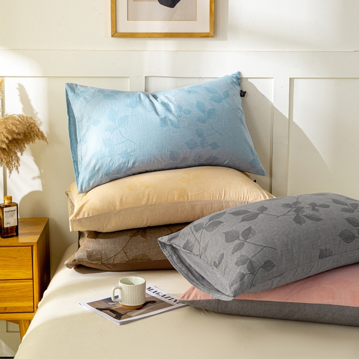 91家纺网 家纺一手货源 找家纺 恋人优选 2026新款全棉提花枕套 组合图仅供参考不可下单