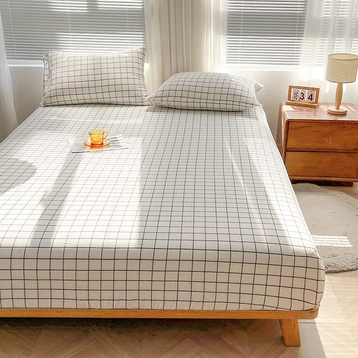 91家纺网 家纺一手货源 找家纺 （总）恋人优选 2026新款全棉纯棉水洗棉单床笠床笠单件