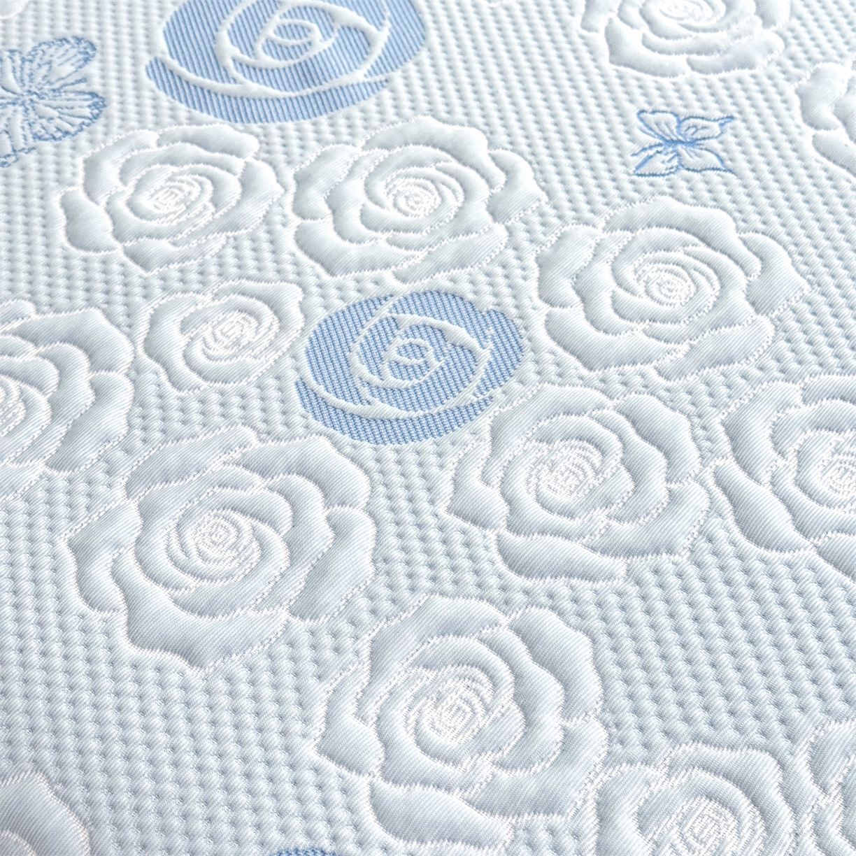 91家纺网 家纺一手货源 找家纺 （总）绒棉世家 2026新款A类凉感豆豆席三件套床裙款软席子