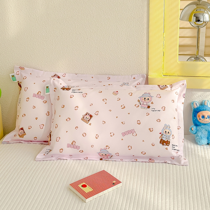 91家纺网 家纺一手货源 找家纺 良佐生活  2026年新款铂金全棉压线枕套 布布