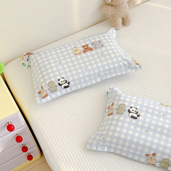 91家纺网 家纺一手货源 找家纺 良佐生活  2026年新款铂金全棉压线枕套 福宝