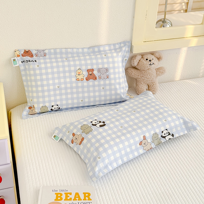 91家纺网 家纺一手货源 找家纺 良佐生活  2026年新款铂金全棉压线枕套 福宝