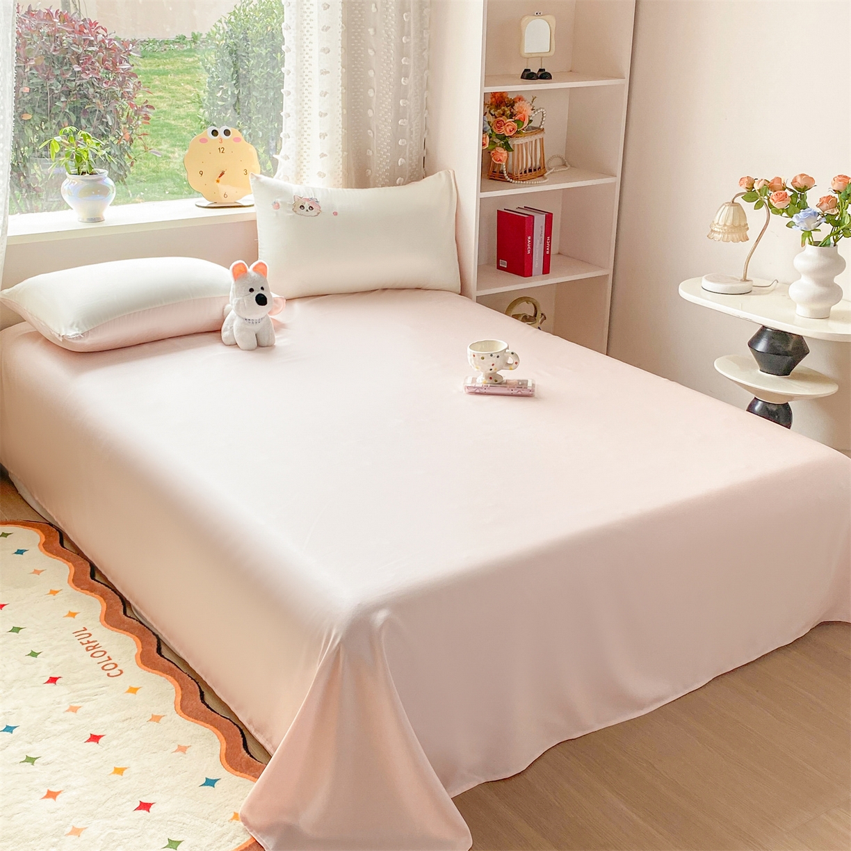 91家纺网 家纺一手货源 找家纺 （总）绒棉世家 2026新款水洗真丝天丝专版贴布绣四件套