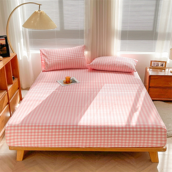 91家纺网 家纺一手货源 找家纺 （总）恋人优选 2026新款全棉纯棉水洗棉单床笠床笠单件