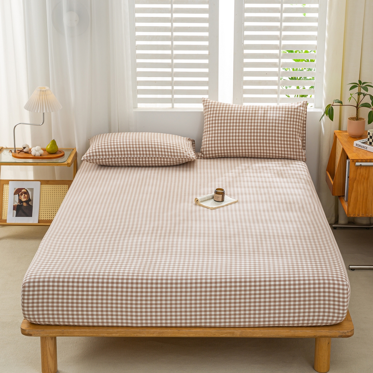 91家纺网 家纺一手货源 找家纺 （总）恋人优选 2026新款全棉纯棉水洗棉单床笠床笠单件