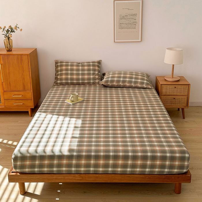 91家纺网 家纺一手货源 找家纺 （总）恋人优选 2026新款全棉纯棉水洗棉单床笠床笠单件