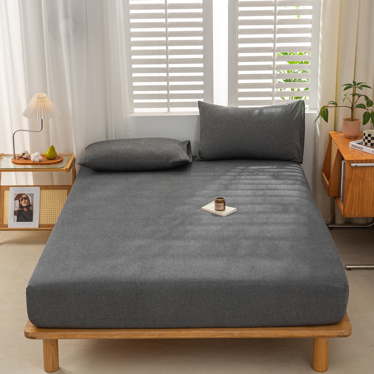 91家纺网 家纺一手货源 找家纺 （总）恋人优选 2026新款全棉纯棉水洗棉单床笠床笠单件