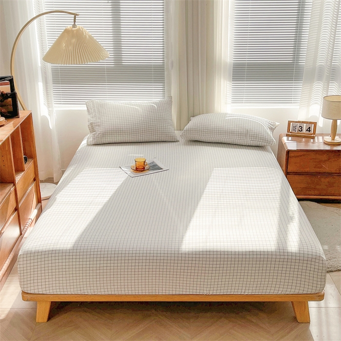 91家纺网 家纺一手货源 找家纺 （总）恋人优选 2026新款全棉纯棉水洗棉单床笠床笠单件