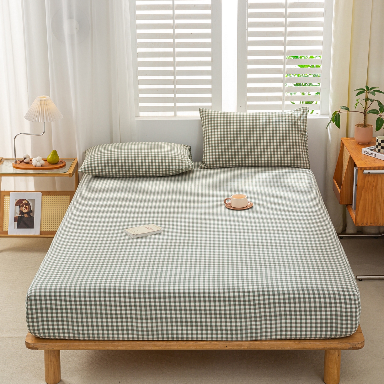 91家纺网 家纺一手货源 找家纺 （总）恋人优选 2026新款全棉纯棉水洗棉单床笠床笠单件