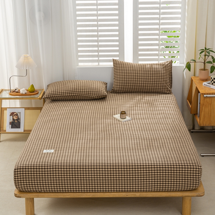 91家纺网 家纺一手货源 找家纺 （总）恋人优选 2026新款全棉纯棉水洗棉单床笠床笠单件