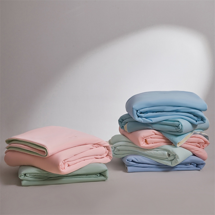 91家纺网 家纺一手货源 找家纺 （总）雯豆家纺 2026春夏新款锦氨夏被空调被子被芯夏季凉感被小冰皮薄被子夏被夏凉被空调被