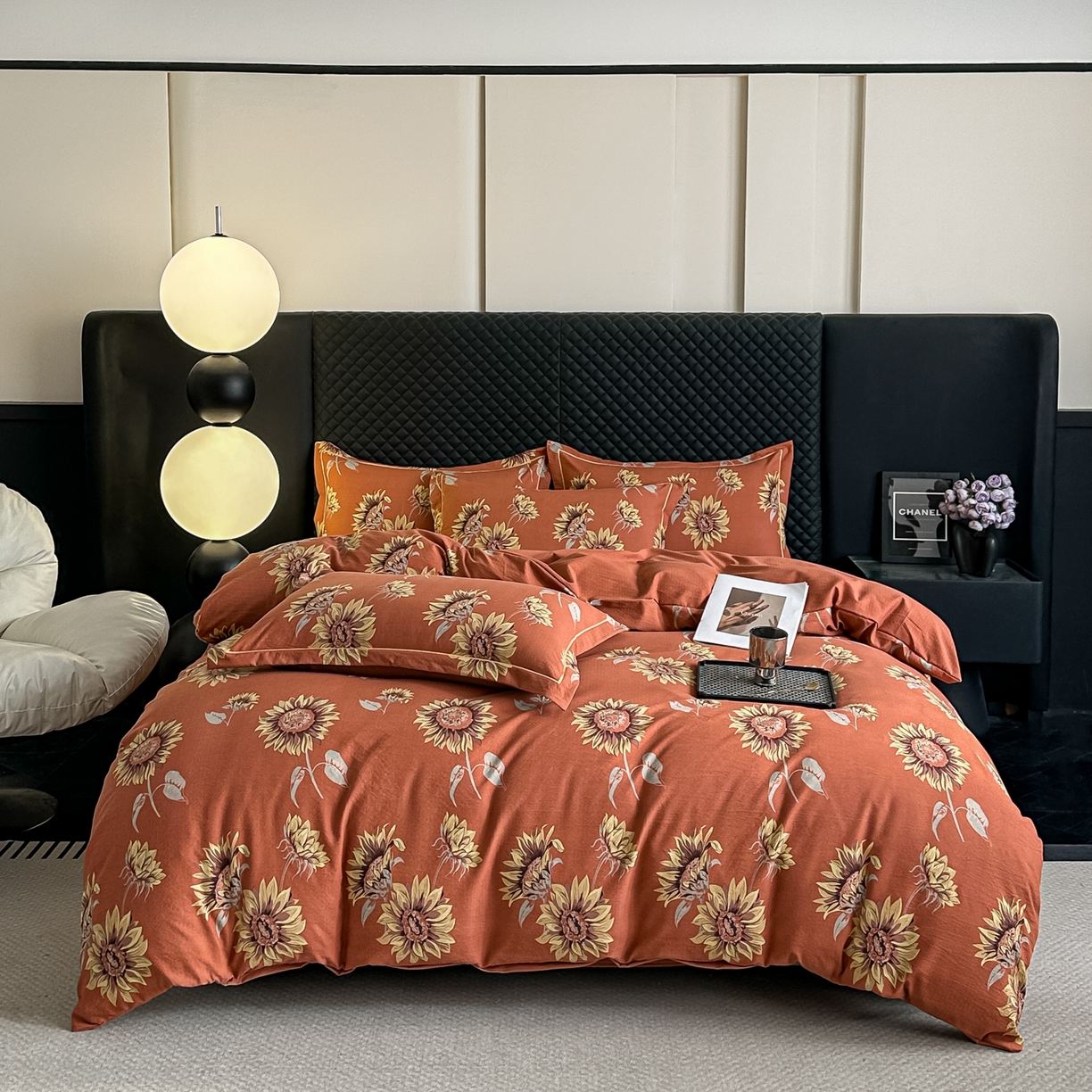 91家纺网 家纺一手货源 找家纺 （总）锦禧堂 2026新款舒适双层纱四件套系列