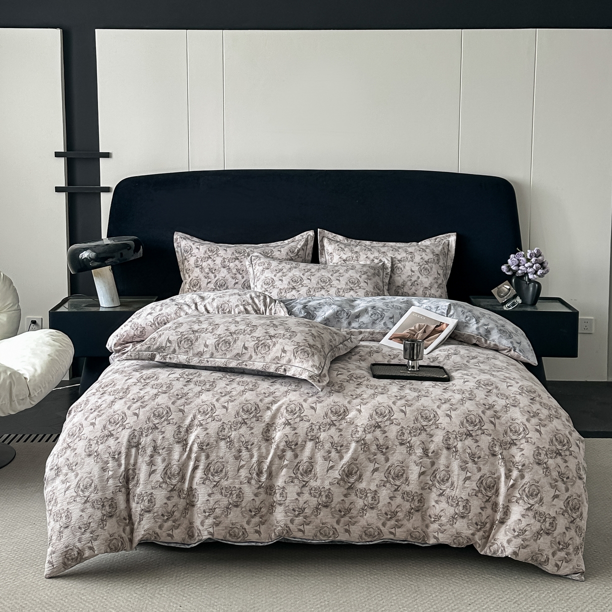 91家纺网 家纺一手货源 找家纺 （总）锦禧堂 2026新款舒适双层纱四件套系列