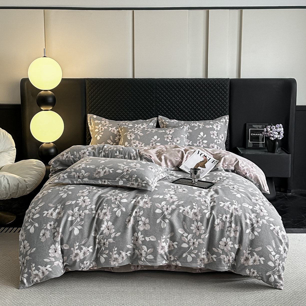 91家纺网 家纺一手货源 找家纺 （总）锦禧堂 2026新款舒适双层纱四件套系列