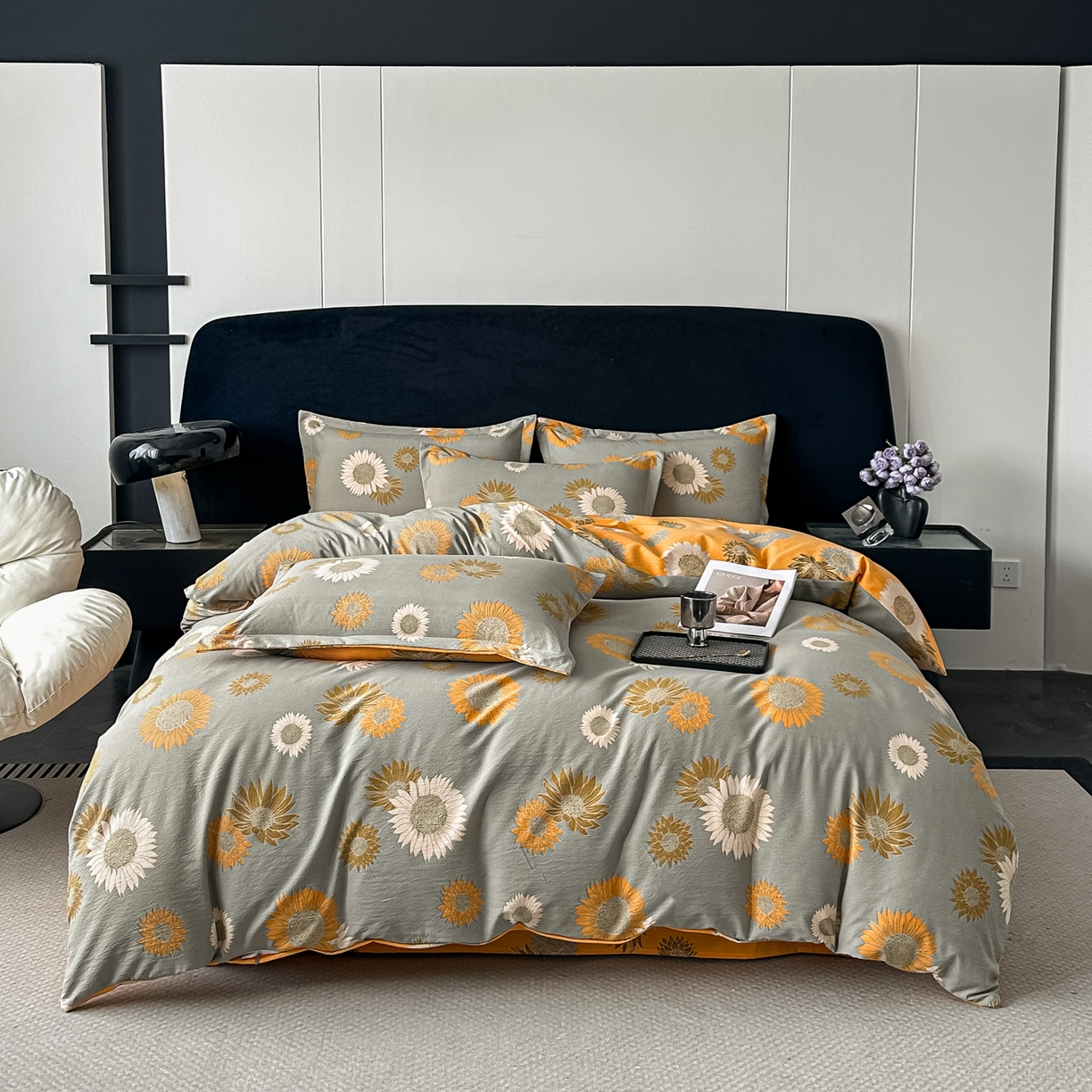 91家纺网 家纺一手货源 找家纺 （总）锦禧堂 2026新款舒适双层纱四件套系列