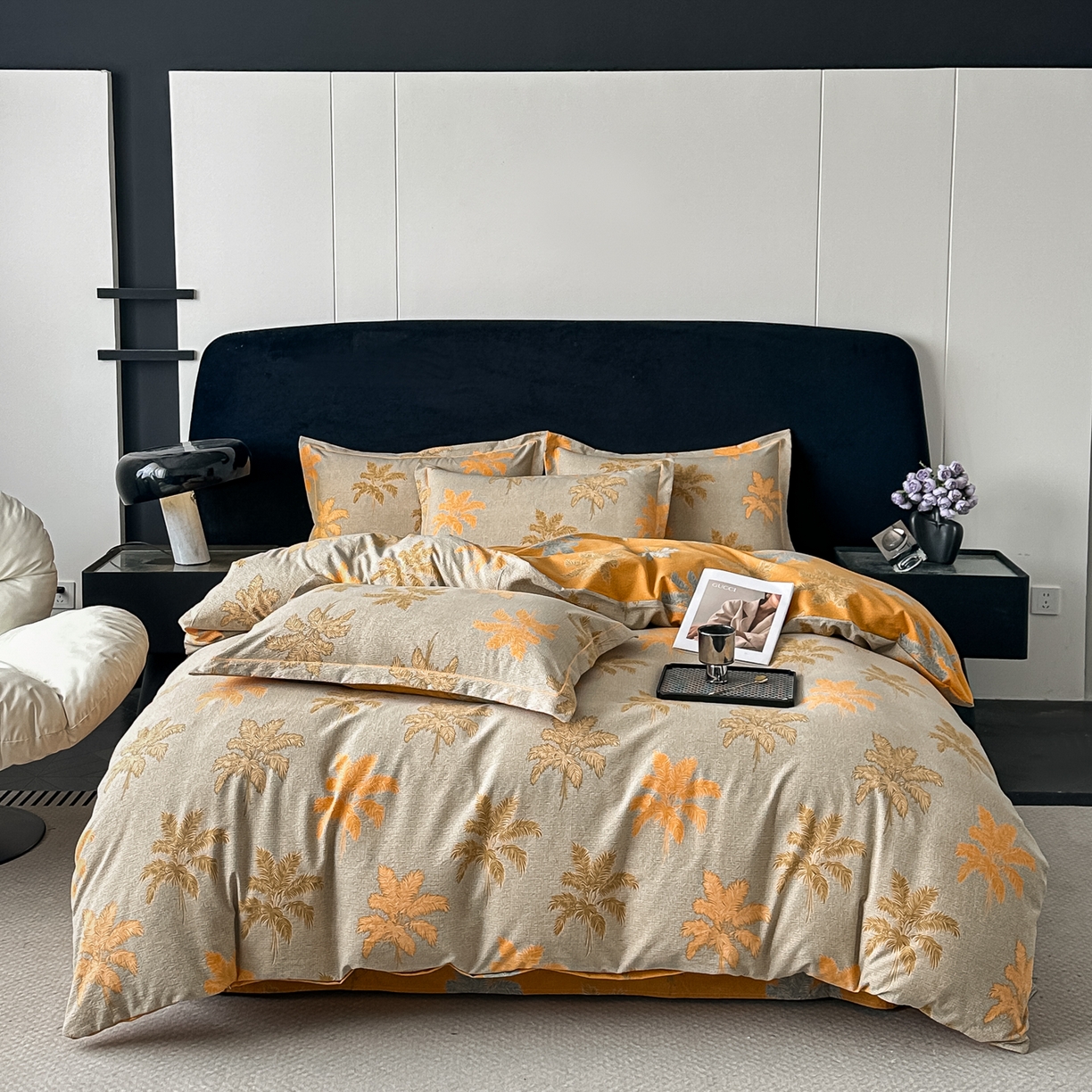 91家纺网 家纺一手货源 找家纺 （总）锦禧堂 2026新款舒适双层纱四件套系列