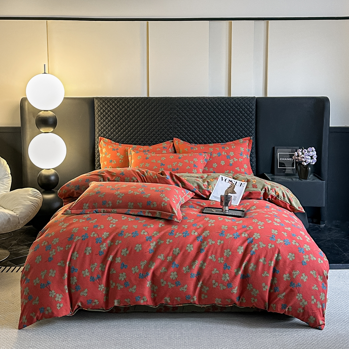 91家纺网 家纺一手货源 找家纺 （总）锦禧堂 2026新款舒适双层纱四件套系列