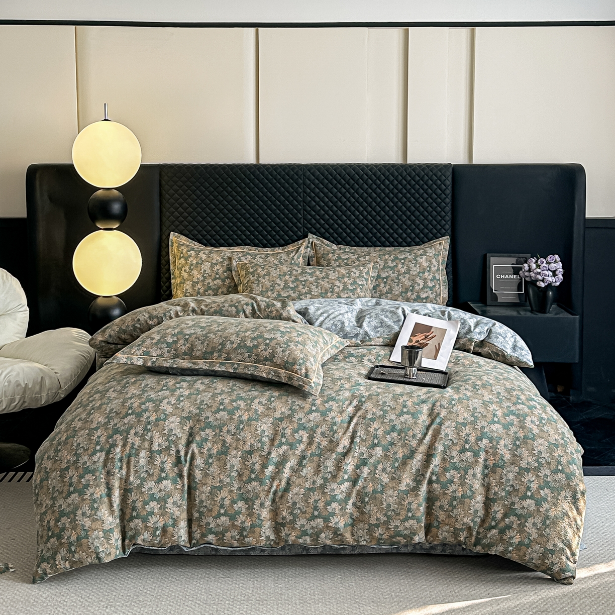 91家纺网 家纺一手货源 找家纺 （总）锦禧堂 2026新款舒适双层纱四件套系列