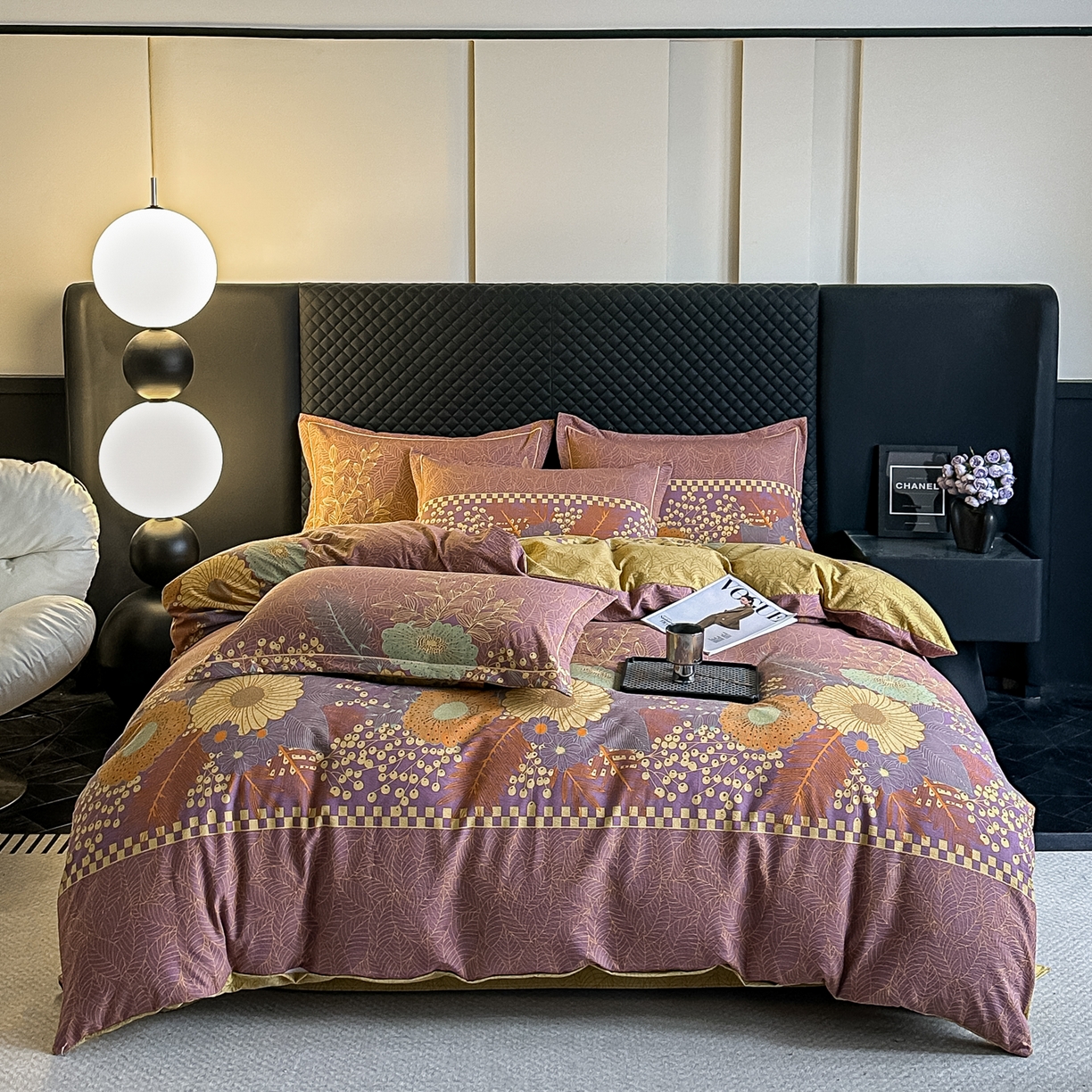 91家纺网 家纺一手货源 找家纺 （总）锦禧堂 2026新款舒适双层纱四件套系列