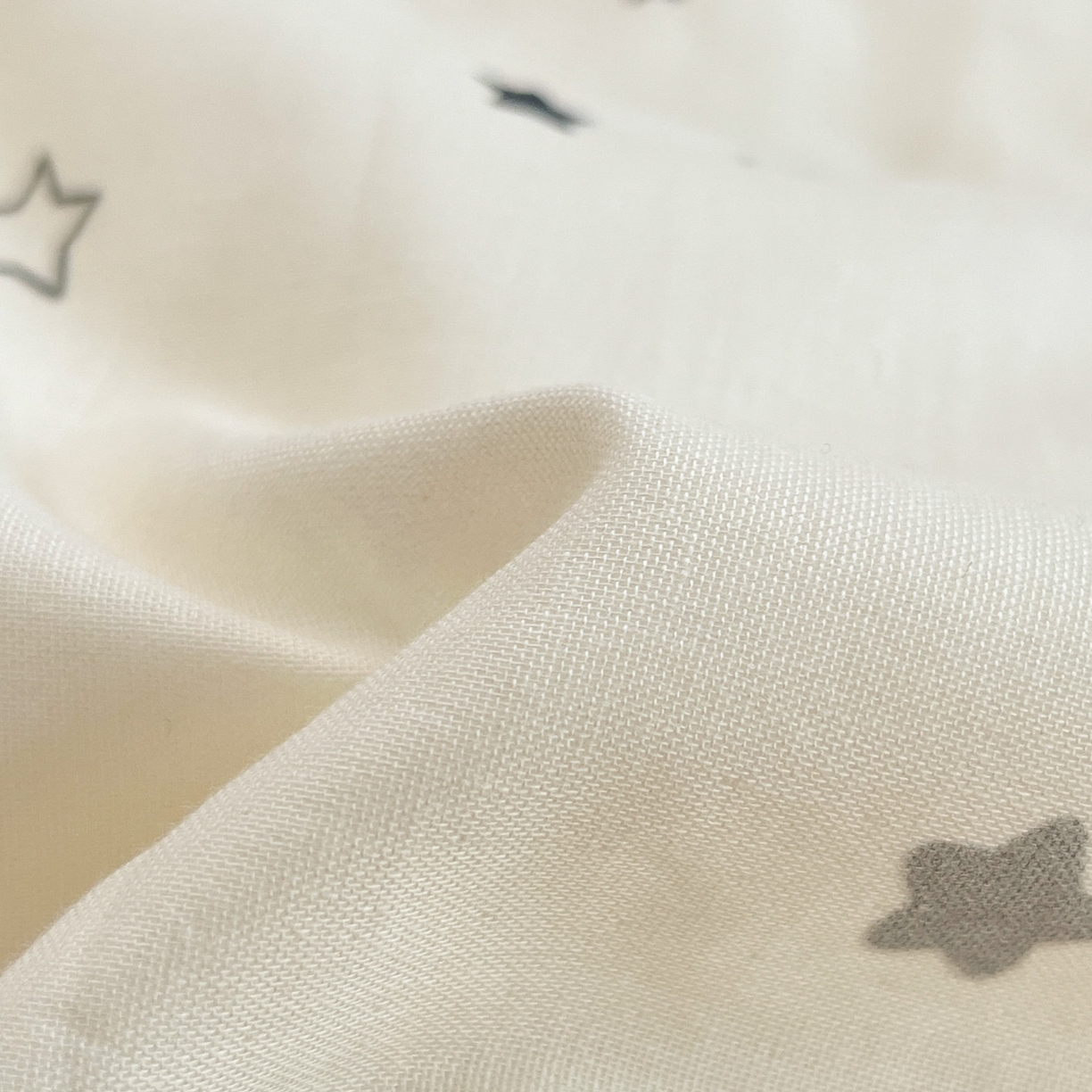 91家纺网 家纺一手货源 找家纺 一加一 2026新款全棉双层纱卡通毛巾绣大豆夏被夏凉被空调被-卡通生活 星星小兔