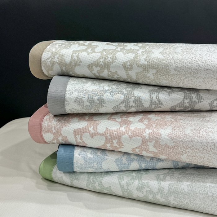 伊人坊 2026新款A类550克凉感提花值过0.21冰豆豆家用凉席子三件套夏季---凉席款 组合图