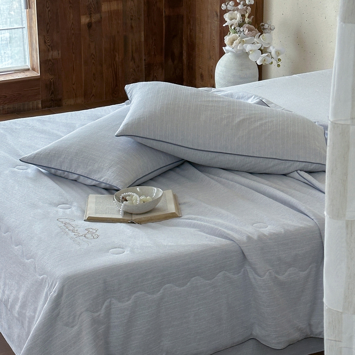 91家纺网 家纺一手货源 找家纺 一加一 2026新款透气简麻新疆棉花被夏被夏凉被空调被-棉花简麻 棉花简麻-蓝