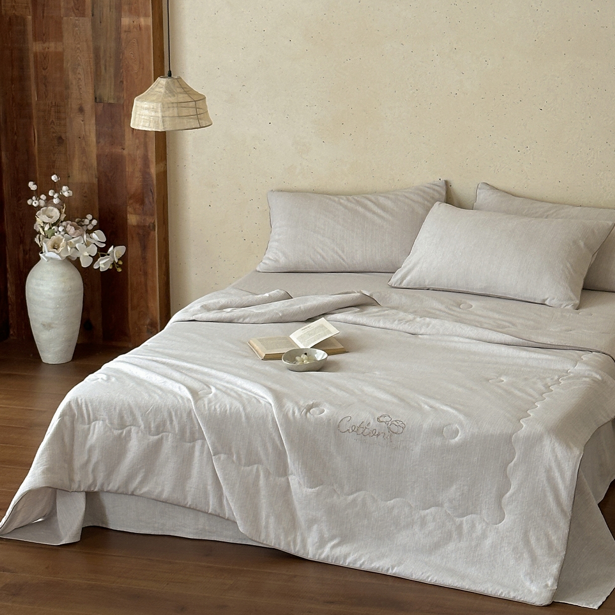 91家纺网 家纺一手货源 找家纺 一加一 2026新款透气简麻新疆棉花被夏被夏凉被空调被-棉花简麻 棉花简麻-米