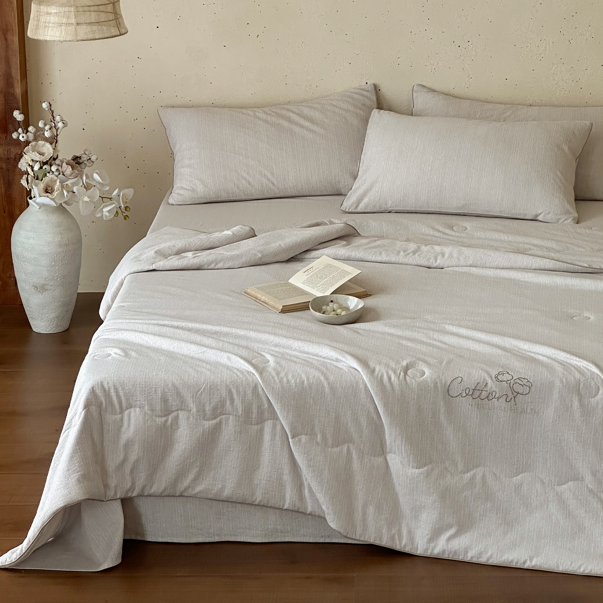 91家纺网 家纺一手货源 找家纺 一加一 2026新款透气简麻新疆棉花被夏被夏凉被空调被-棉花简麻 棉花简麻-米