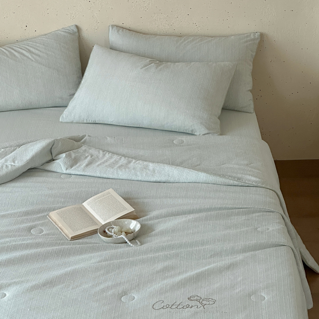 91家纺网 家纺一手货源 找家纺 一加一 2026新款透气简麻新疆棉花被夏被夏凉被空调被-棉花简麻 棉花简麻-绿