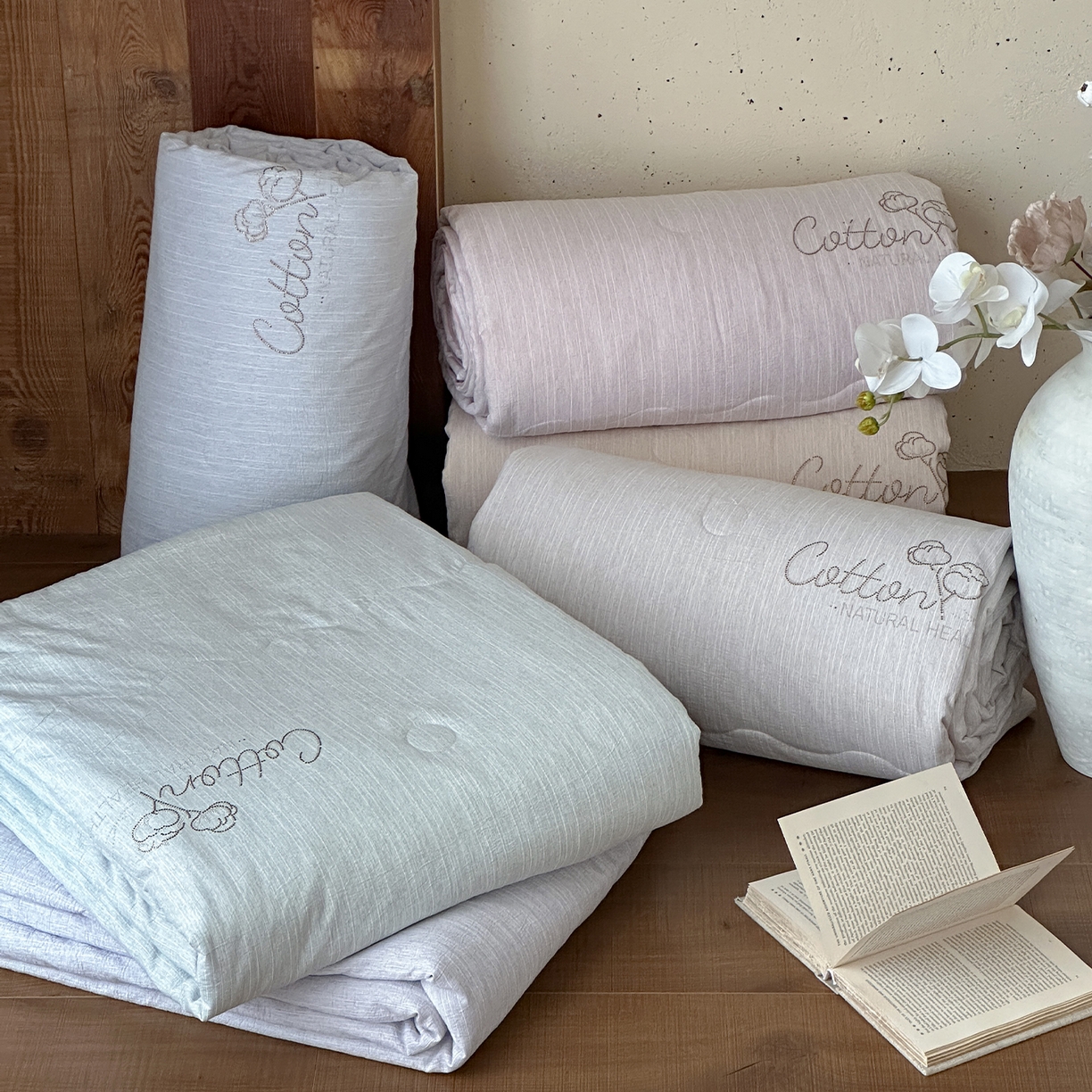 91家纺网 家纺一手货源 找家纺 一加一 2026新款透气简麻新疆棉花被夏被夏凉被空调被-棉花简麻 组合图仅供展示不可下单