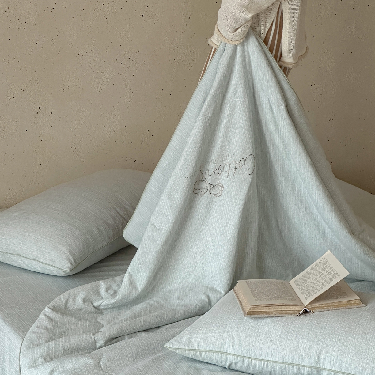 91家纺网 家纺一手货源 找家纺 一加一 2026新款透气简麻新疆棉花被夏被夏凉被空调被-棉花简麻 棉花简麻-绿