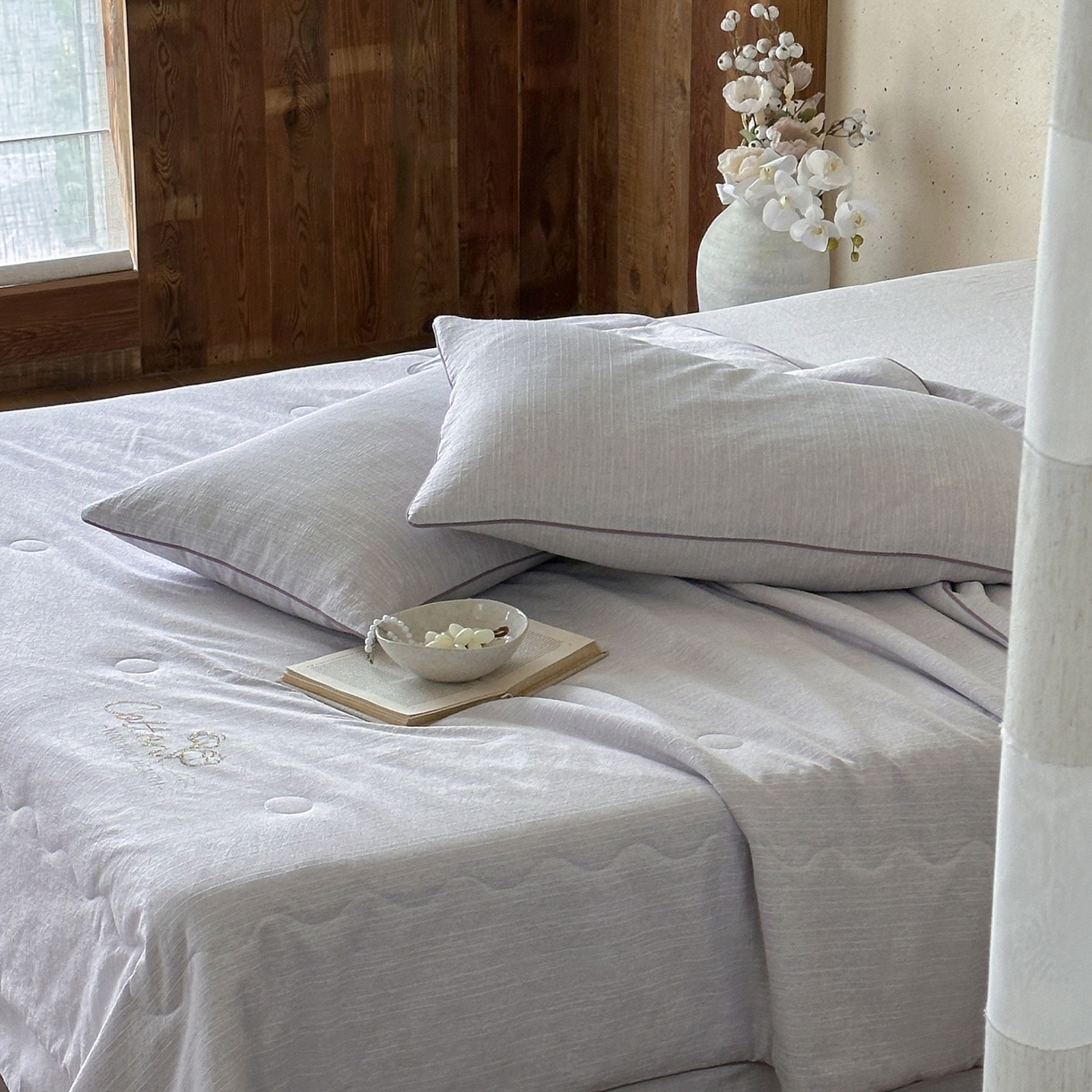 91家纺网 家纺一手货源 找家纺 一加一 2026新款透气简麻新疆棉花被夏被夏凉被空调被-棉花简麻 棉花简麻-紫