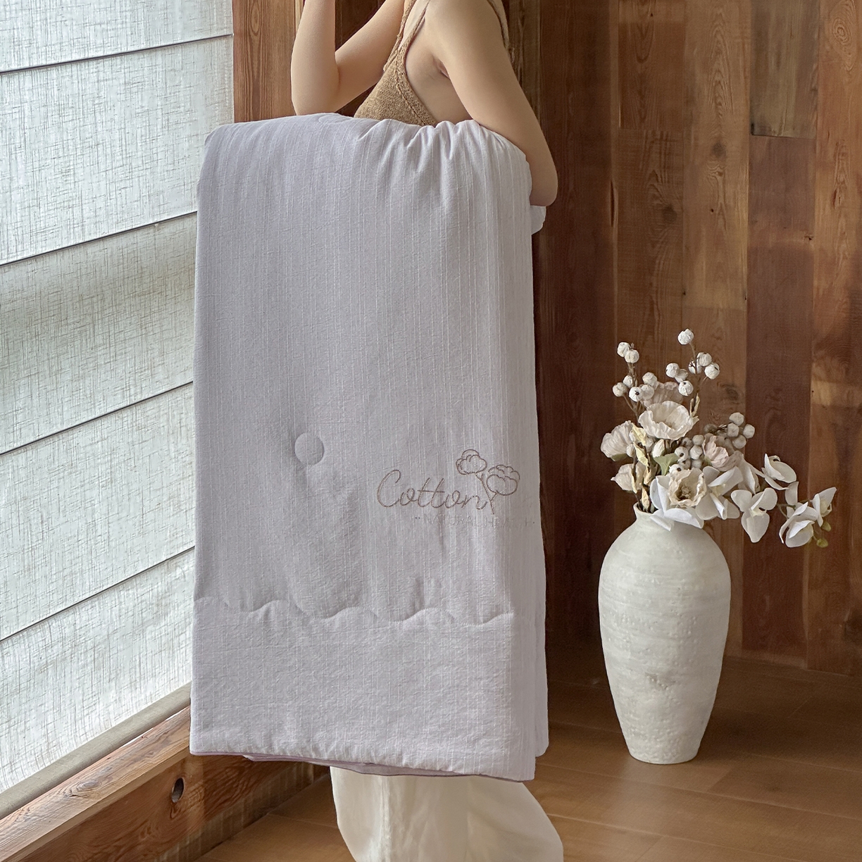 91家纺网 家纺一手货源 找家纺 一加一 2026新款透气简麻新疆棉花被夏被夏凉被空调被-棉花简麻 棉花简麻-紫