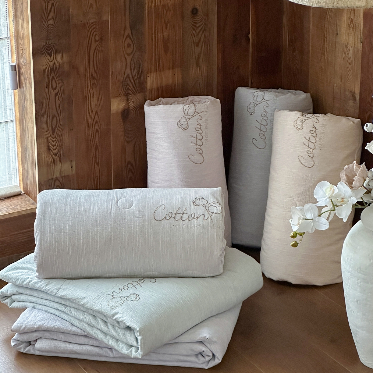 91家纺网 家纺一手货源 找家纺 （总）一加一 2026新款透气简麻新疆棉花被夏被夏凉被空调被-棉花简麻