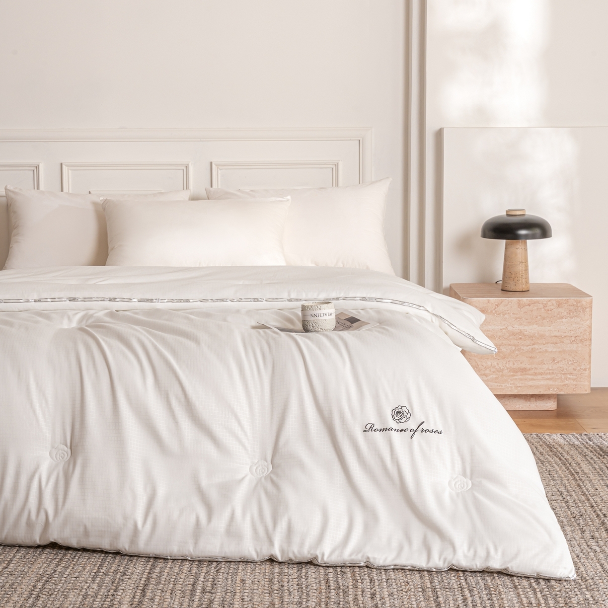 丽卡家纺 2026春夏新款丽锦棉毕加索羊绒纤维春秋被 被子被芯 毕加索羊绒被-风格二