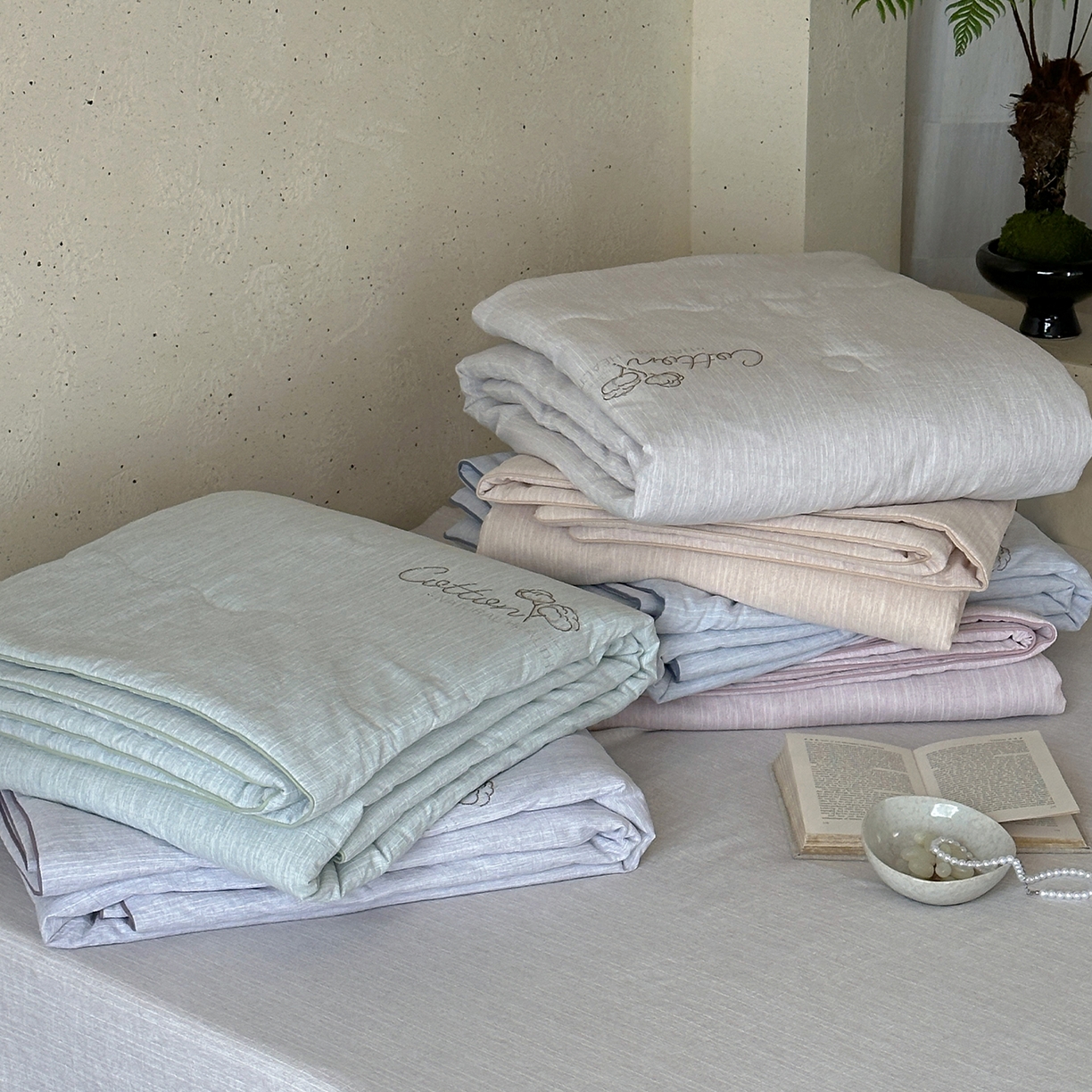 91家纺网 家纺一手货源 找家纺 （总）一加一 2026新款透气简麻新疆棉花被夏被夏凉被空调被-棉花简麻