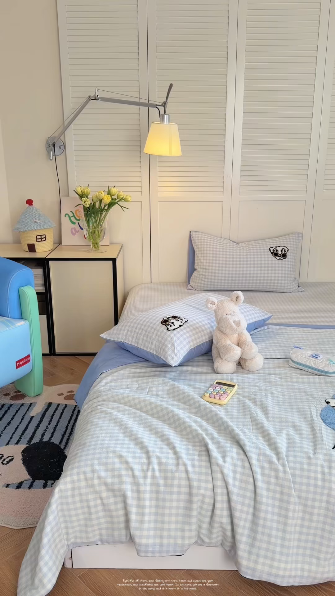 91家纺网 家纺一手货源 找家纺 暖生活 2026新款全棉水洗棉毛巾绣夏被春秋被四件套 墨镜小狗