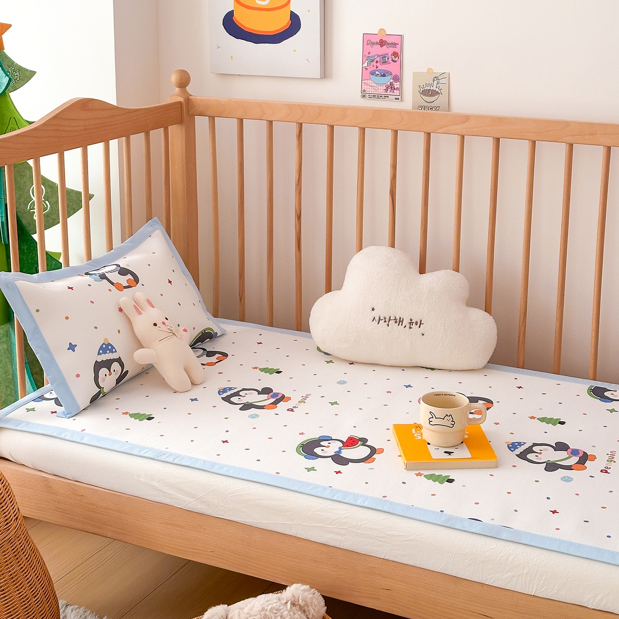 91家纺网 家纺一手货源 找家纺 （总）嗨生活 2026新款冰丝枕套儿童枕套幼儿园单枕套枕套单件