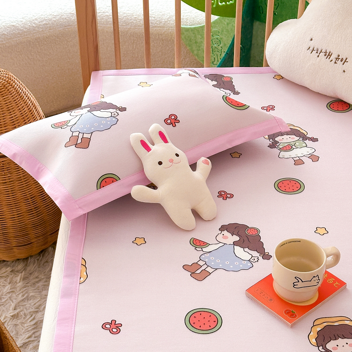 91家纺网 家纺一手货源 找家纺 （总）嗨生活 2026新款冰丝枕套儿童枕套幼儿园单枕套枕套单件