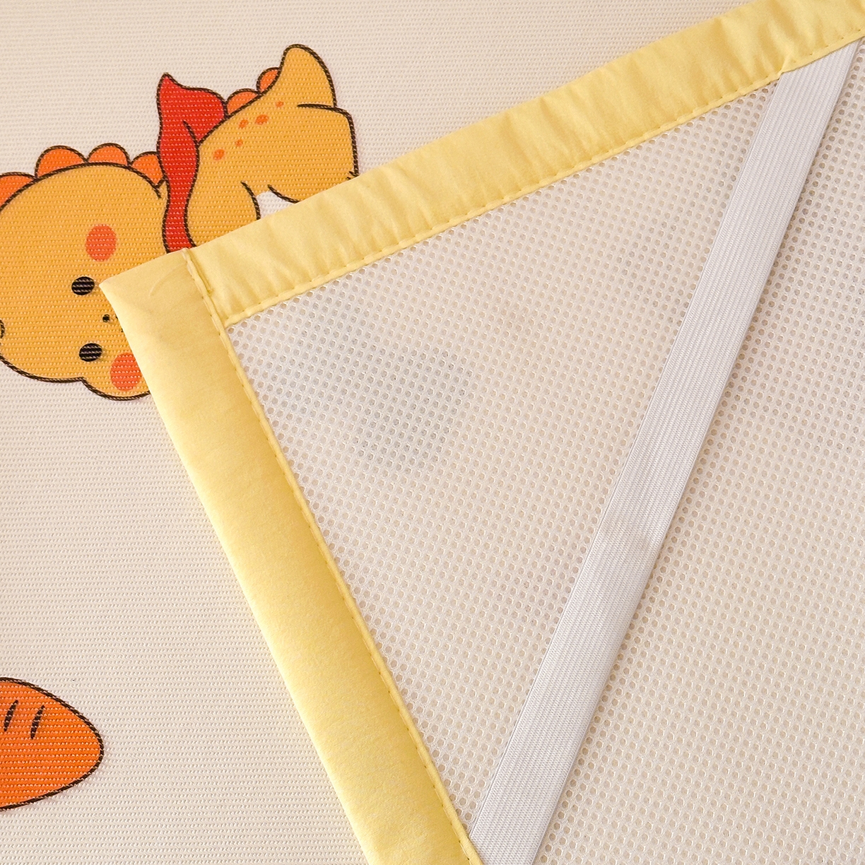 91家纺网 家纺一手货源 找家纺 嗨生活 2026新款冰丝枕套儿童枕套幼儿园单枕套枕套单件 可爱奶龙