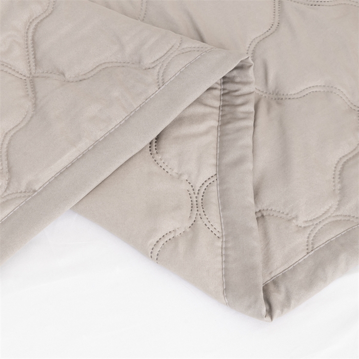 91家纺网 家纺一手货源 找家纺 梵心家纺 2026新款跨境爆款素色纯色水洗棉被TEMU热销夏被夏凉被空调 卡其色