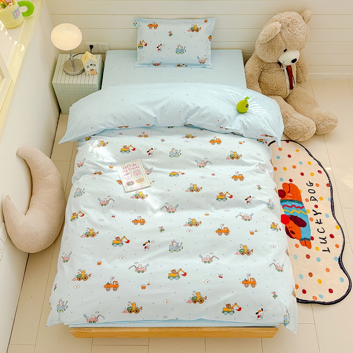 91家纺网 家纺一手货源 找家纺 （总）良佐生活  2026年新款A类铂金精梳全棉学生三件套