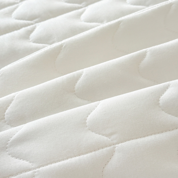 91家纺网 家纺一手货源 找家纺 岚吉家纺 2026新款纯色M格单床笠床笠单件 M格-雪月白