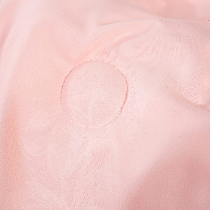 91家纺网 家纺一手货源 找家纺 奕宸居 2026春夏新款全棉纯棉提花酒店蚕丝被子被芯 玉色