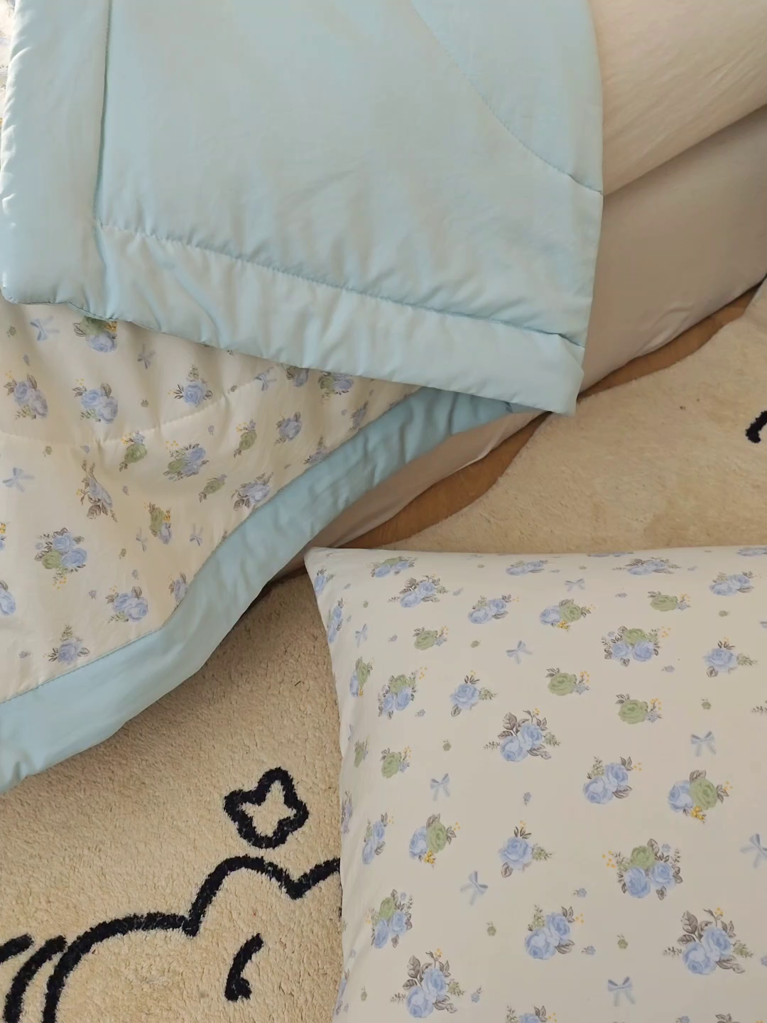 91家纺网 家纺一手货源 找家纺 （总）海洋家纺 2026新款100%新疆棉花印花夏被亲肤仿棉夏凉被纯手包边空调被薄被子 