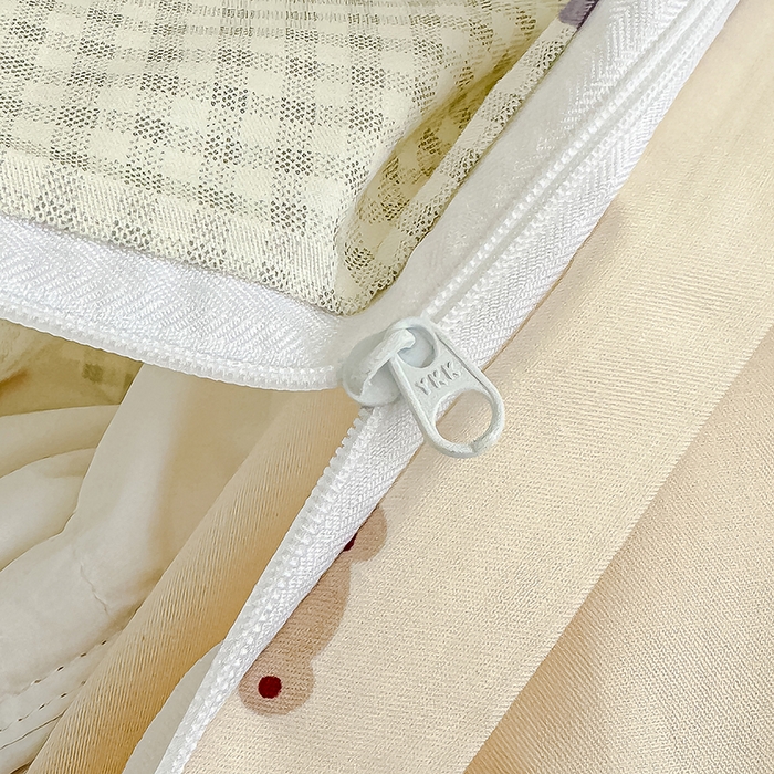 91家纺网 家纺一手货源 找家纺 良佐生活  2026年新款A类铂金精梳全棉学生三件套 调皮象