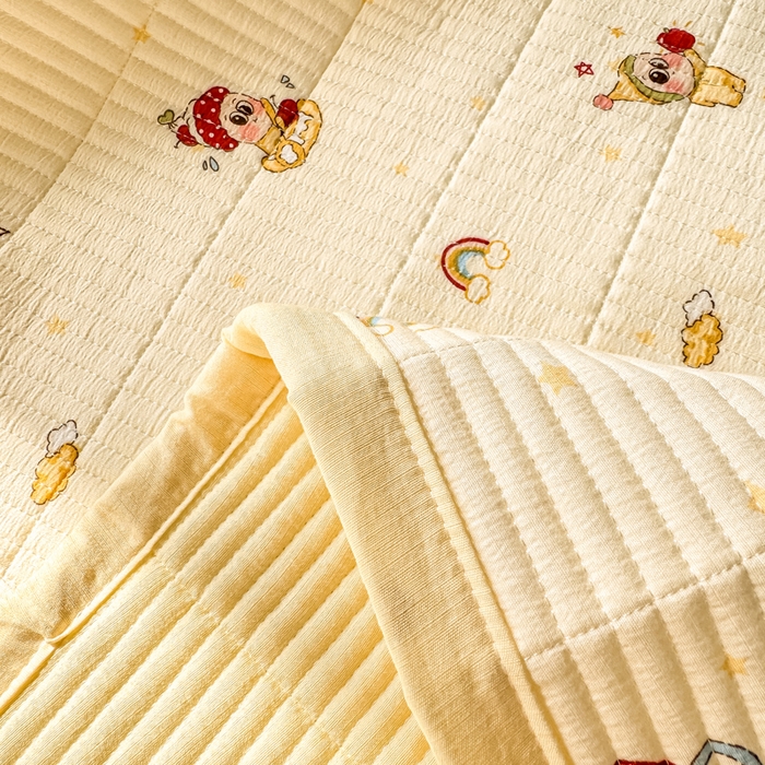 91家纺网 家纺一手货源 找家纺 （总）家喜爱 2026新款木棉皱皱纱床盖（可提供买家秀）