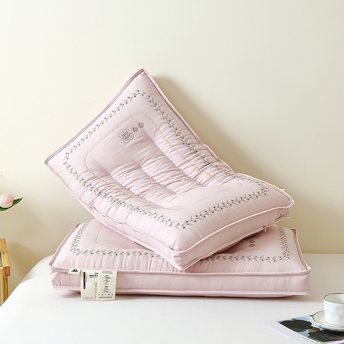 91家纺网 家纺一手货源 找家纺 （总）糖果枕芯 2026新款亚麻护颈枕头天然亚麻枕芯贴合颈椎护颈枕芯